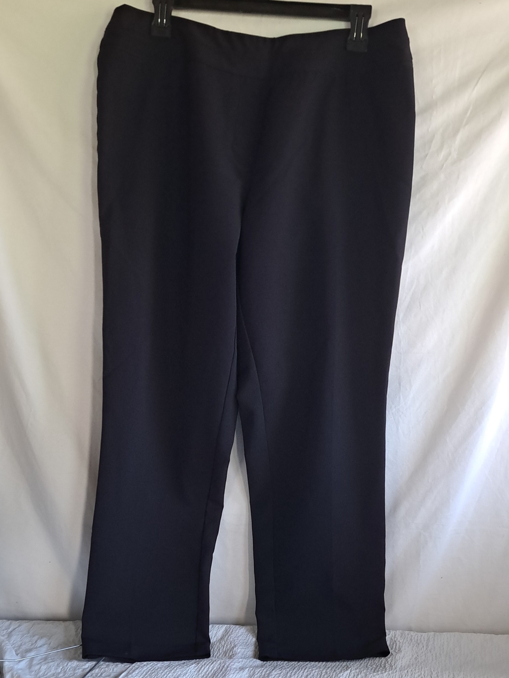 Classic Black Women's Straight-Leg Dress Pants